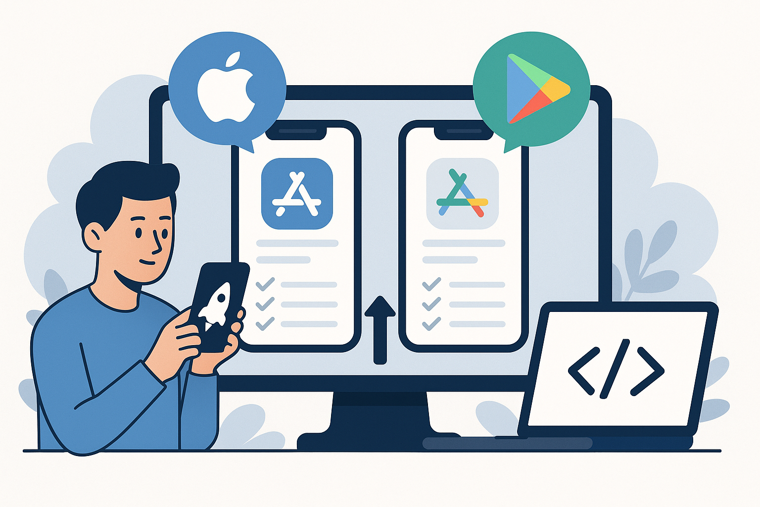 Comment publier une application sur l'App Store et le Play Store ? (Guide 2025)
